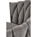 Стул барный HALMAR H125 серый/черный